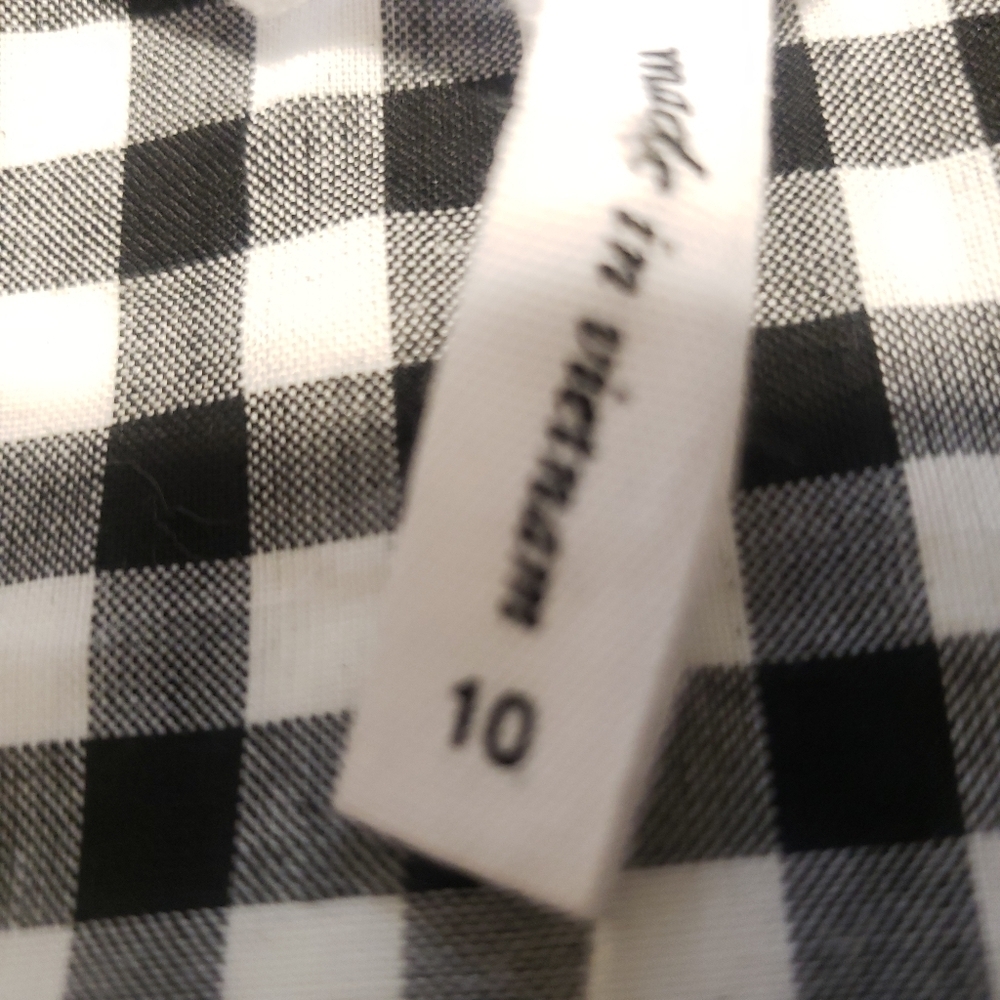 NEW BCBG PLAID JUMPSUIT...SIZE:10 - Picture 13 of 15